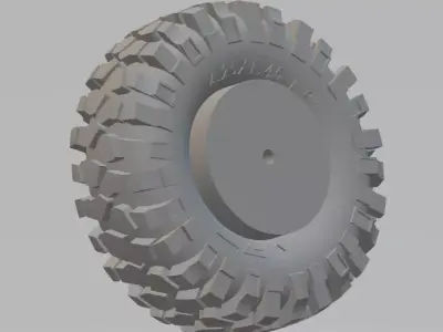 offroad wheel fix model 1 3D print model