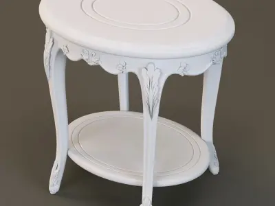 classical coffee table 3D model