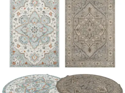 Rugs No 870 Low-poly 3D model