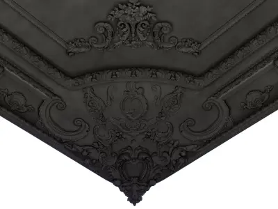 Classic Ceiling Design 3D model