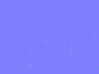 Wooden Christmas Sledge 3D Model Festive Winter Prop Low-poly 3D model