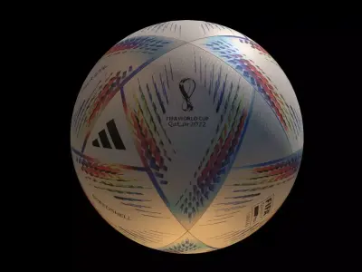 FIFA World Cup 2022 ball 3D model