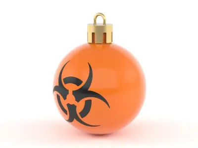 Christmas Ball 3D model 8