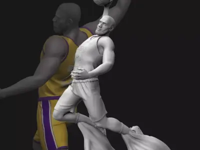 LeBron James 3D Printable 2 3D print model