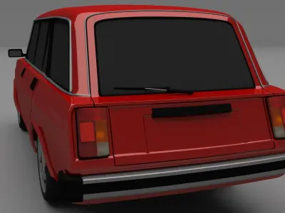 Lada Riva 3D model