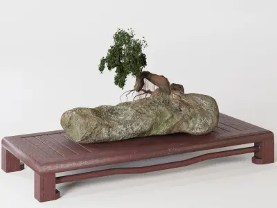 Japan bonsai 3D model