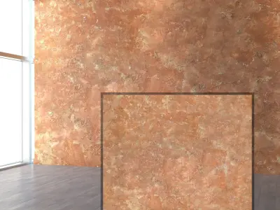 Embossed decorative plaster Texture