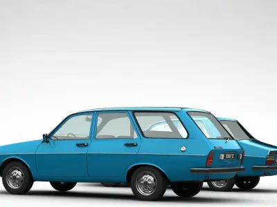 Renault 12 TX - TSW Pack 3D model
