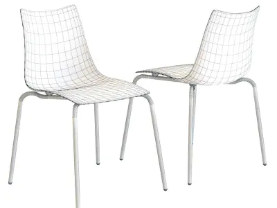 Scavolini Flash Dining Chair 3D model