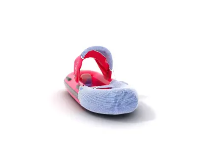 Pink Inflatable Boat model pack Low-poly 3D model