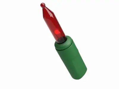 Christmas Light V2 Low-poly 3D model