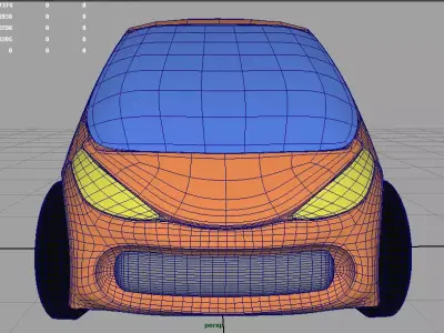 Concept Car Google 2 point 0 3D model