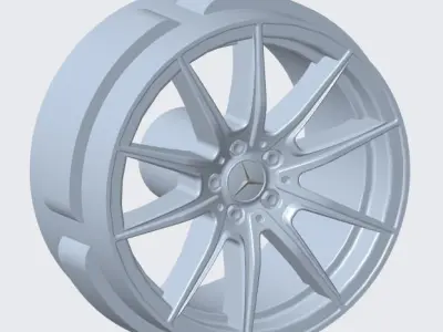 Tire Mercedes benz   3D print model