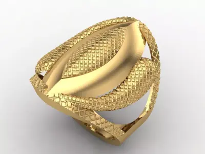 Women Plain Ring STL Models Womens Ring 3dmodels 3D print model 3D print model 64