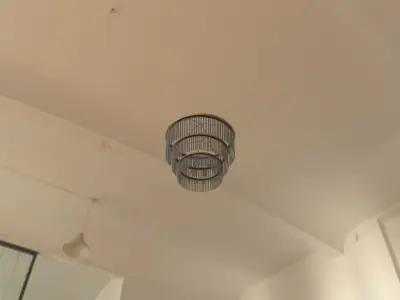 Luxury Beaded Chandelier 3D Model 3D model