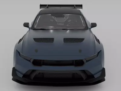 Ford Mustang GTD 3D model