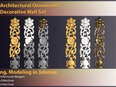  Architectural Ornaments 3D model