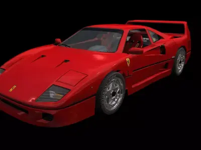 Ferrari F40 3D model