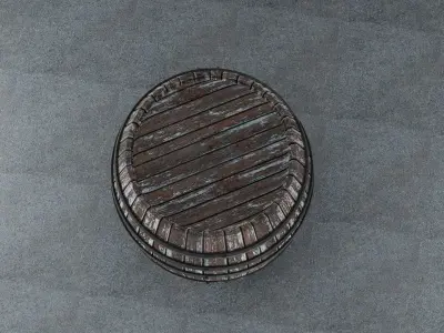 3D Barrel 3D Model 3D model