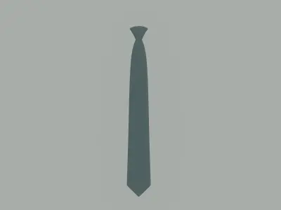 Tie model 3D model