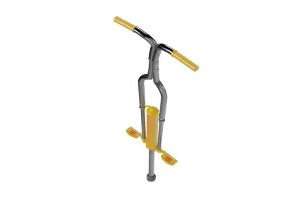 Pogo Stick  Low-poly 3D model