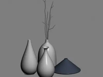 vase 27 3D model purchase