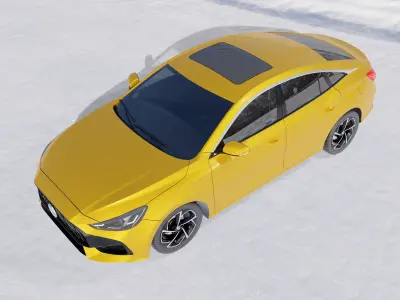 MG 5 300TGI 2021 3D model