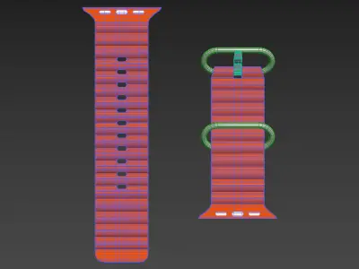 Apple Watch Band Ultra 3D Model 3D model
