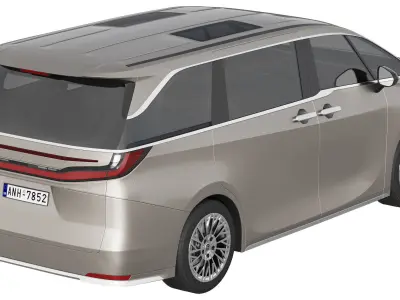 Lexus LM 2024 3D model