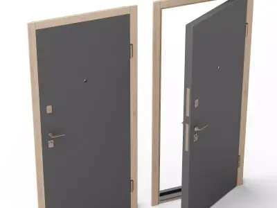 Puella Door 3D model