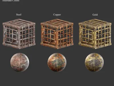 Medieval Collection Containers Cages