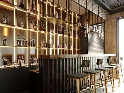 Bar 01 3D model
