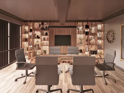 Office Design 3D model