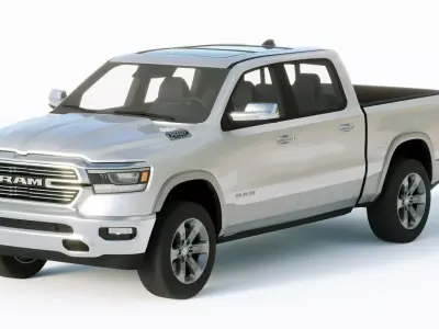 Dodge Ram Laramie 2019 3D model