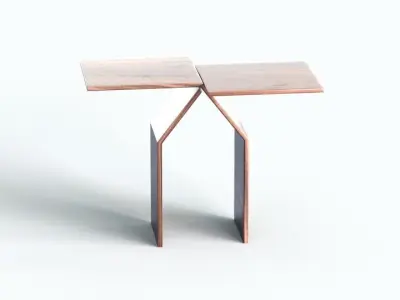 Table Wood Free 3D model