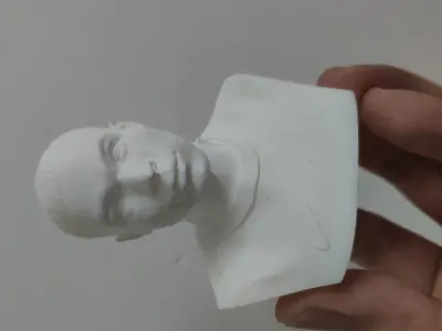 Kylian Mbappe 3D Printable Bust 3D print model