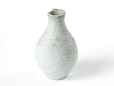 Polypasta - vase white 01 3D model
