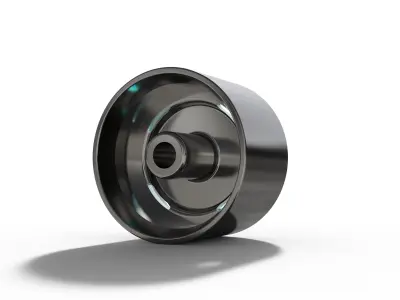 BILLET SPECIALATIES MOTOR CITY WHEEL  3D print model