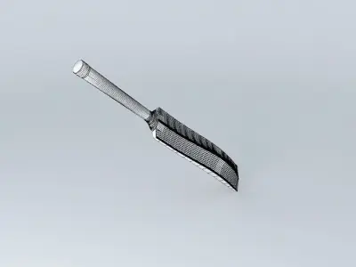 GM OCTANE F2Cricket BatWith Graphics Free 3D model