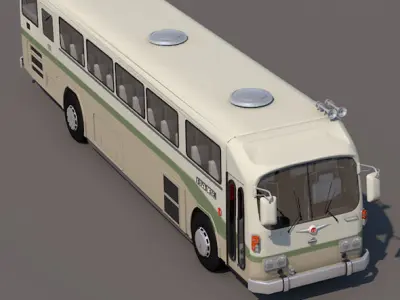 Nissan Diesel Bus 3D model