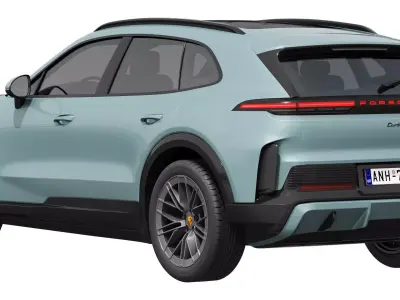 Porsche Cayenne Turbo Electric 2027 3D model