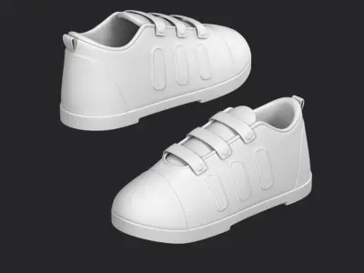 Shoes Cartoon 3D model order