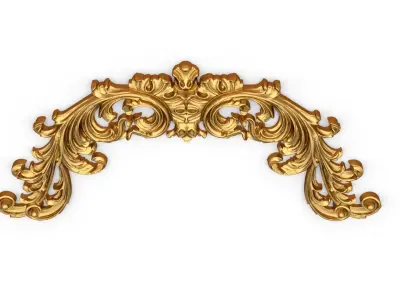 Classic decor ornament 336 3D model