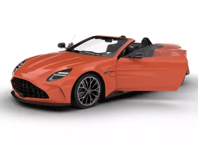 Aston Martin Vantage Roadster 2026 HQ 3d model 3D model