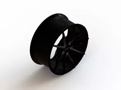 Cast rim Petrol-P0A Mixed 3D model