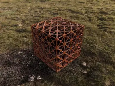 Home Furniture Block Uv Unwrapped 3D print model