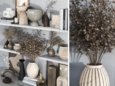 Decorative set 013 3D model