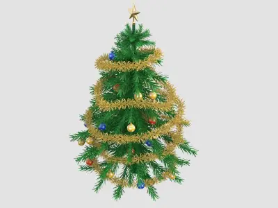 Xmas tree 3D model