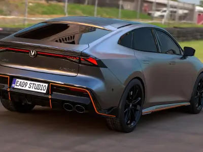 2026 Changan UNI-V 3D model