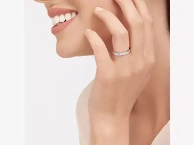 BULGARI - MARRY ME - RING - DIAMONDS 3D print model